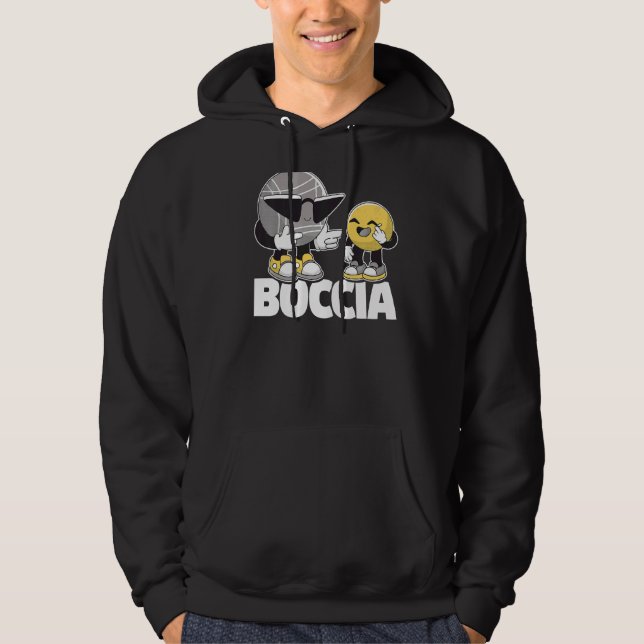 Sudadera Ropa Boccia Player Con Bolas Boccia (Anverso)