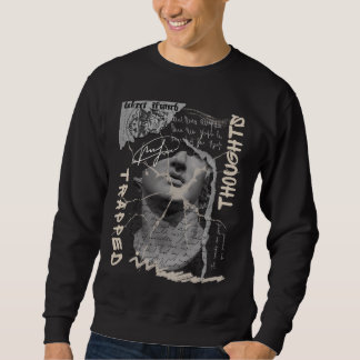 Sudadera Ropa callejera atrapada en Thoughts | Gráfico esté