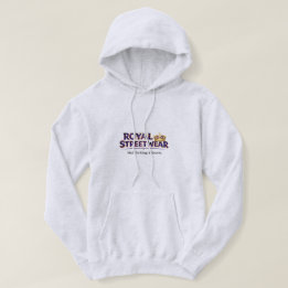 Sudadera **Ropa callejera real — Hecha para reyes y reinas.