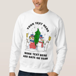 Sudadera Ropa casada personalizada del navidad