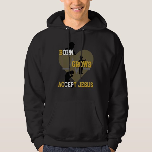 Sudadera Ropa con versículos bíblicos sobre la venta de Mat (Anverso)