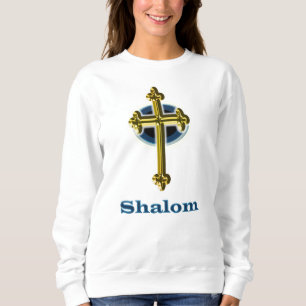 Sudadera Ropa cristiana de mujer Shalom