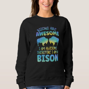 Sudadera Ropa de animal de equipo de bisonte Accesorio de b