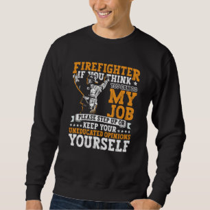 Sudadera Ropa de Bombero para Hombres de Lucha contra Incen