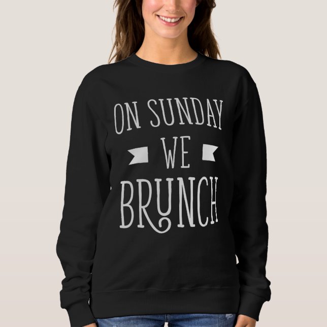 Sudadera Ropa De Brunch - Regalo De Amigo Compartido Los Do (Anverso)