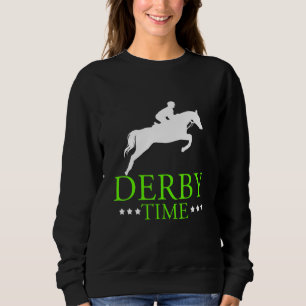 Sudadera Ropa de caballos para papá de carreras de caballos