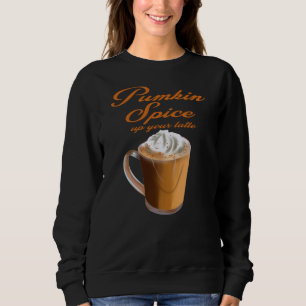 Sudadera Ropa de calabaza arriba tu regalo de Novedad de ca