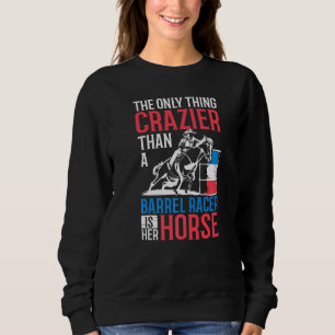 Sudadera Ropa de Carreras de barril Racer de barril Citas d