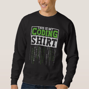 Sudadera Ropa de Coder Esto Es Mi Programación Programador