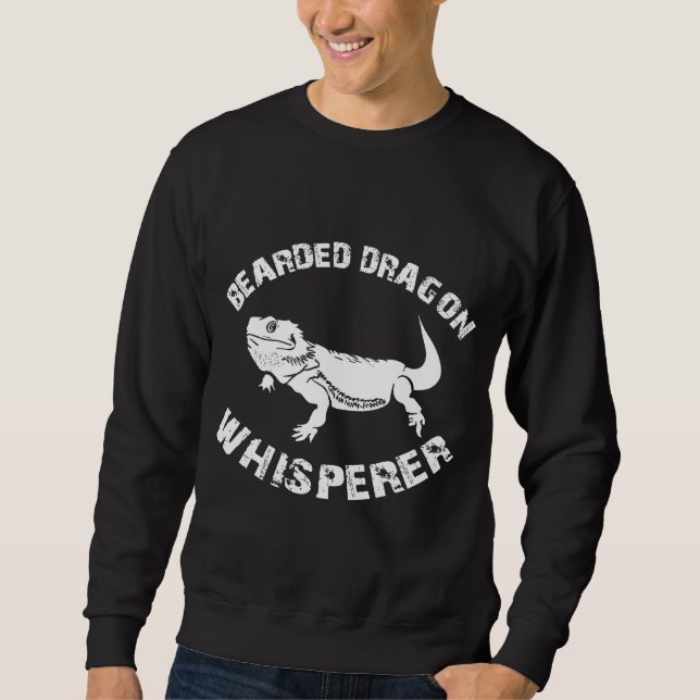 Sudadera Ropa de Dragón con barba para la ropa susurradora (Anverso)