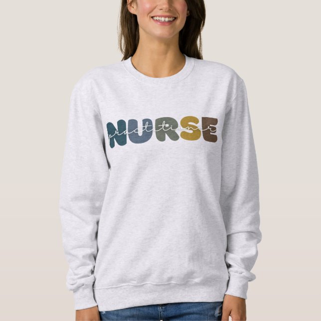Sudadera Ropa de enfermera practicante NP  (Anverso)