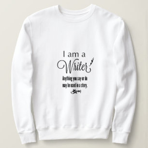 Sudadera Ropa de escritor divertida