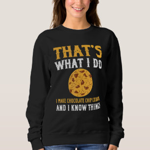 Sudadera Ropa de galletas con chispas de chocolate frescas
