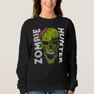 Sudadera Ropa de Halloween Cazador de Zombies Halloween 1