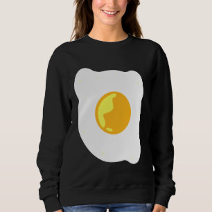 Sudadera Ropa De Halloween De La Pareja De Huevos Y Bacon F
