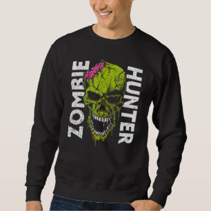 Sudadera Ropa de Halloween para Cazadores de Zombies Hallow