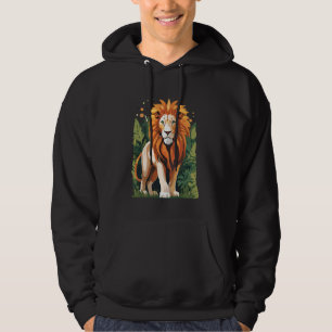 Sudadera Ropa de leones Hombres Niños África Animales Mot