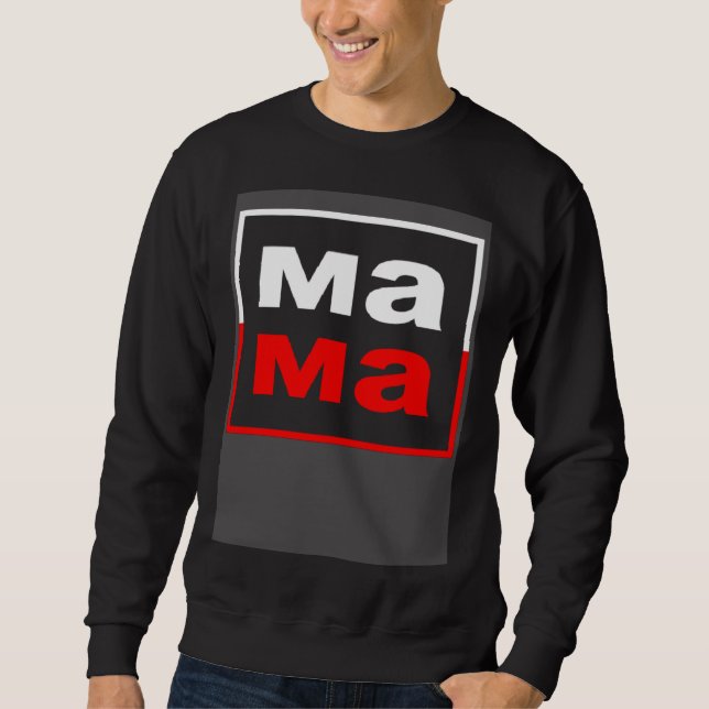 Sudadera Ropa de Mama Polski Mamá Polaca Día de la Madre Li (Anverso)