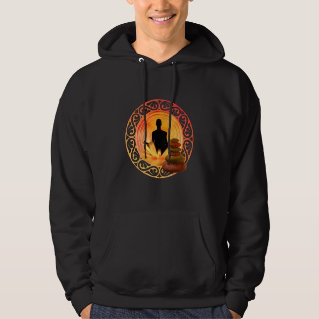 Sudadera Ropa de moda de yoga de meditación de Buda Traje (Anverso)