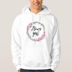 Sudadera Ropa de niña con flores para boda, conjunto de fie
