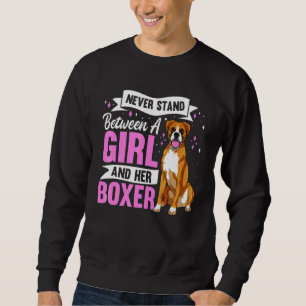 Sudadera Ropa De Perro Boxer Para Mujeres