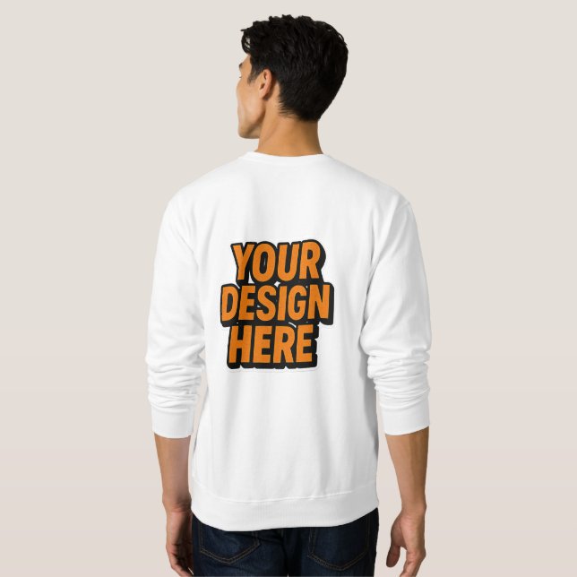 Sudadera Ropa de personalizable | DISEÑAS AQUÍ (Reverso completo)