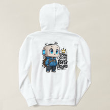 Ropa de Robot Anime con Pequeños Pasos Grandes Sue