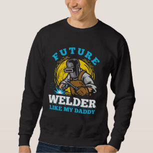 Sudadera ropa de soldador para hombres padre soldador