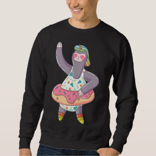 Sudadera Ropa de unicornio con rúcula flotante sin inflar