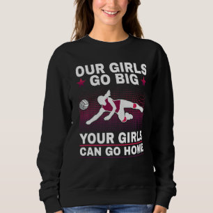 Sudadera Ropa De Voleibol Para Jugadoras Adolescentes Chica