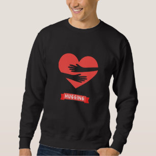 Sudadera Ropa del Día de San Valentín de Abrazo Gratis