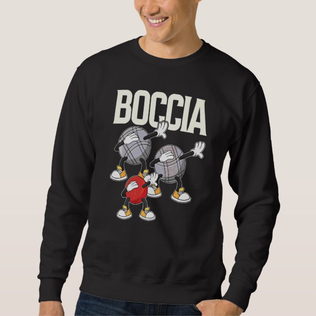 Sudadera Ropa del jugador Boccia con bolas de Dabbing Bocci (Anverso)