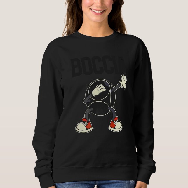 Sudadera Ropa del jugador Boccia con bolas de Dabbing Bocci (Anverso)
