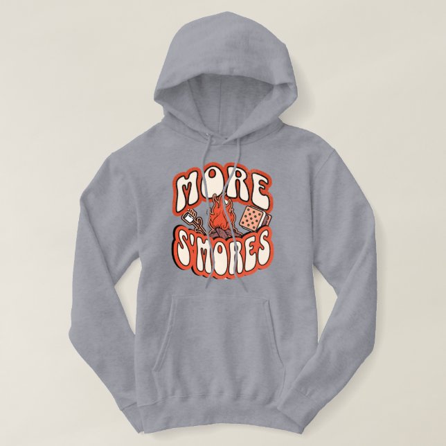 Sudadera Ropa divertida con gráficos - Más S'mores (Diseño del anverso)