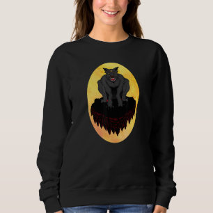 Sudadera Ropa estética de demonio diablo gótico suave grung