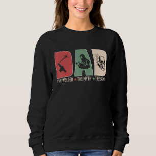 Sudadera Ropa Leyenda Mitos Soldadores Padres Papá