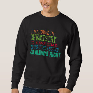 Sudadera Ropa para el Día del Topo de Química para Profesor