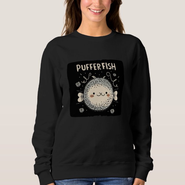 Sudadera Ropa sonriente de lucioperca (Anverso)