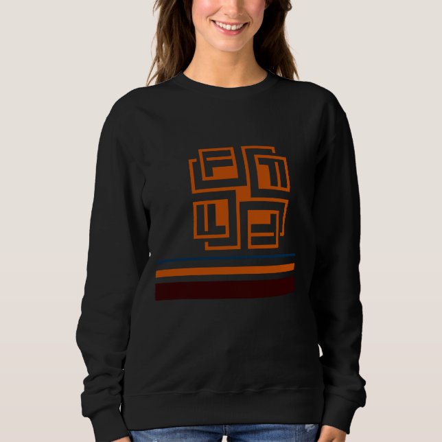 Sudadera   Ropa Unisex de Rayas con Vibraciones de Primaver (Anverso)