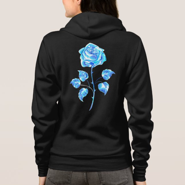 Sudadera Rosa Azul Ardiendo (Reverso)