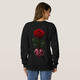 Sudadera Rosa de Amor Infinito