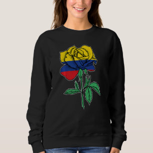 Sudadera Rosa de Colombia Colombiano Colombiana