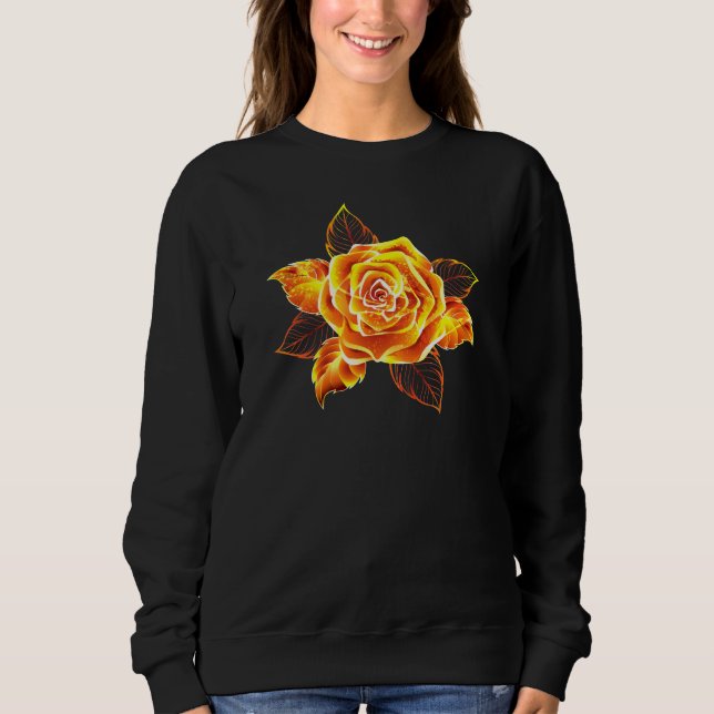 Sudadera Rosa de incendios en auge (Anverso)