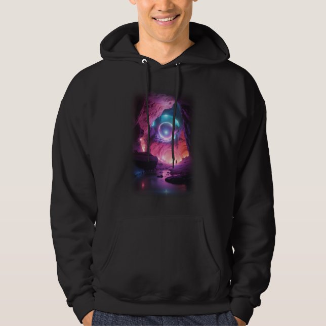 Sudadera Rosa de Piedra brillante 3D (Anverso)