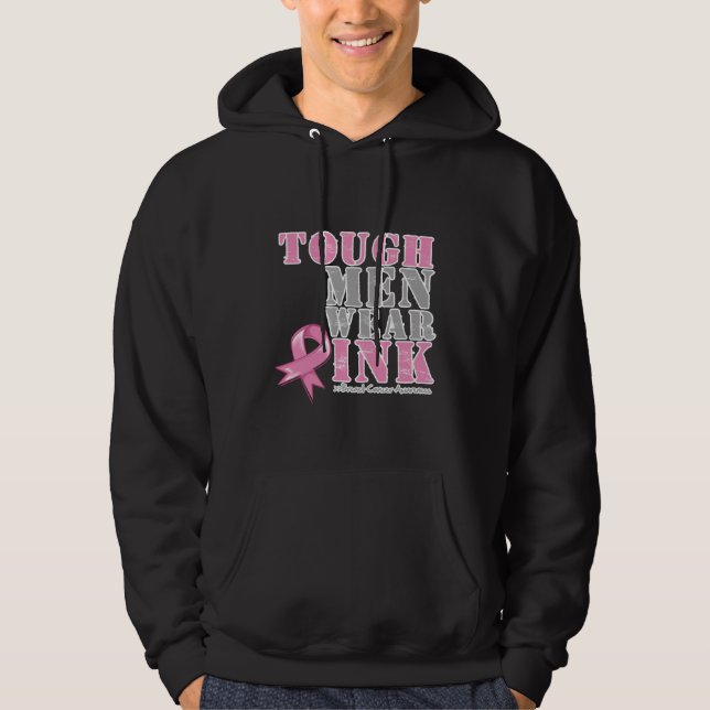 Sudadera Rosa duro del desgaste de hombres (Anverso)