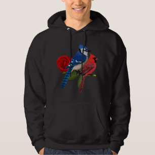 Sudadera Rosa El día de San Valentín del Cardenal de Pájar
