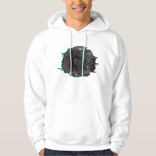 Sudadera Rosa Glitch
