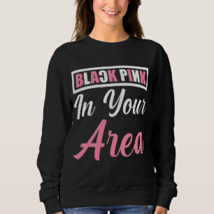 Sudadera Rosa Negro En Tu Área K Pop Kpop Corea Pop 3