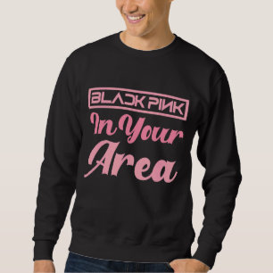 Sudadera Rosa Negro En Tu Área K Pop Kpop Corea Pop 8