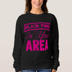 Sudadera Rosa Negro En Tu Área K Pop Kpop Korea Pop